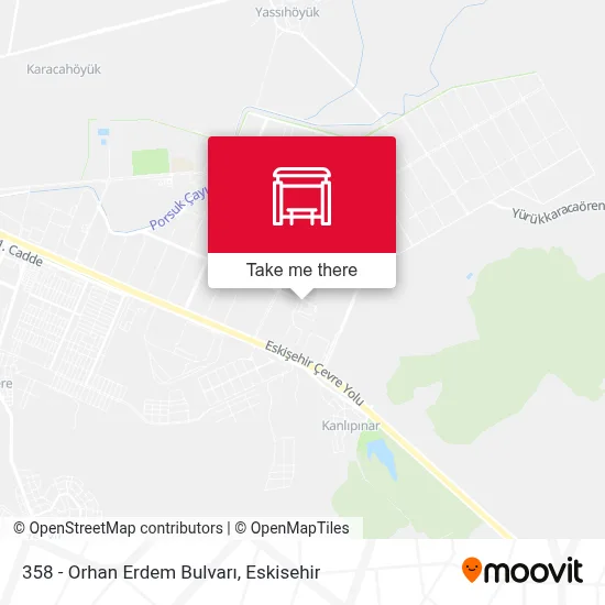 358 - Orhan Erdem Bulvarı map