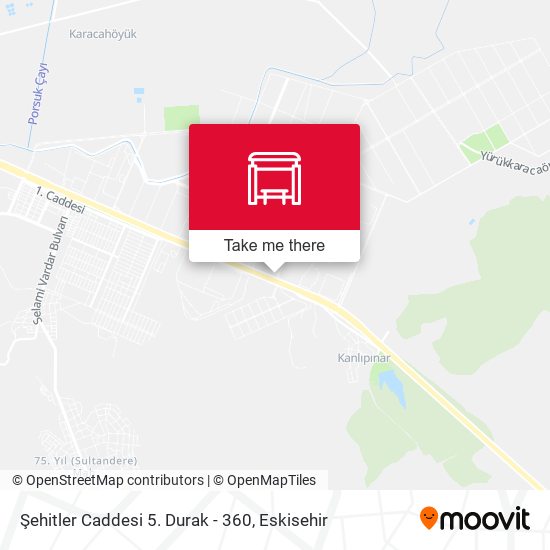 Şehitler Caddesi 5. Durak - 360 map