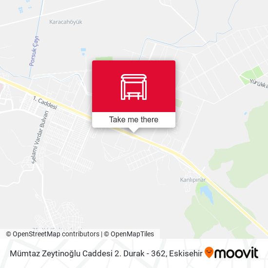 Mümtaz Zeytinoğlu Caddesi 2. Durak - 362 map