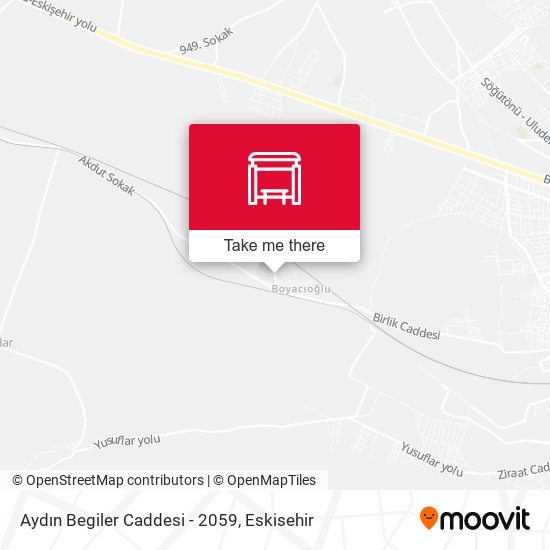 Aydın Begiler Caddesi - 2059 map