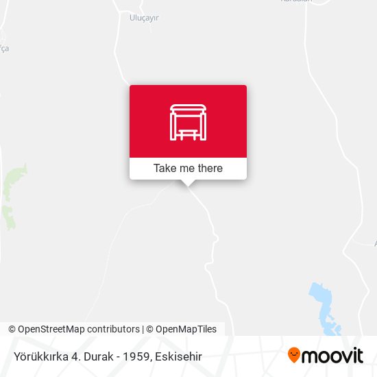 Yörükkırka 4. Durak - 1959 map