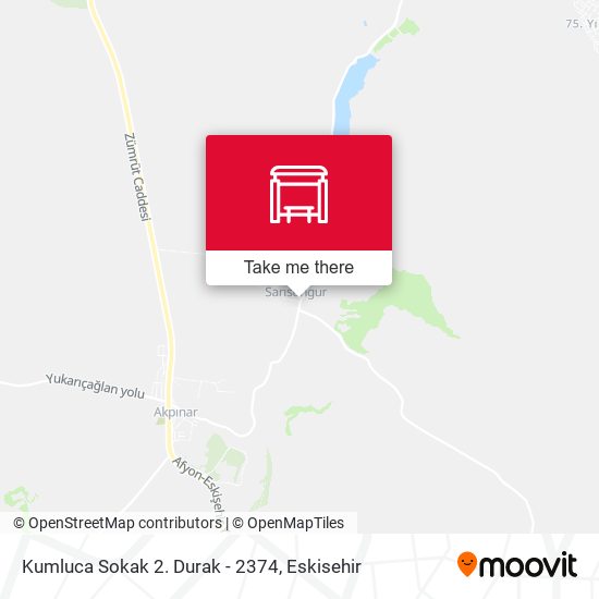 Kumluca Sokak 2. Durak - 2374 map
