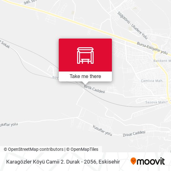 Karagözler Köyü Camii 2. Durak - 2056 map