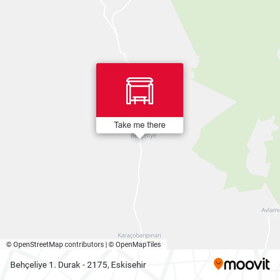 Behçeliye 1. Durak - 2175 map