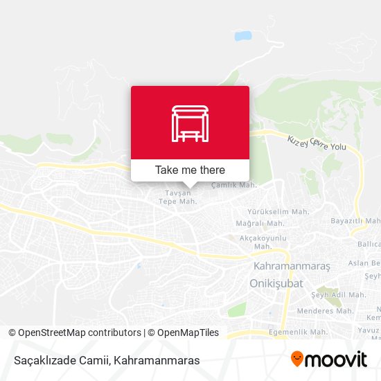 Saçaklızade Camii map