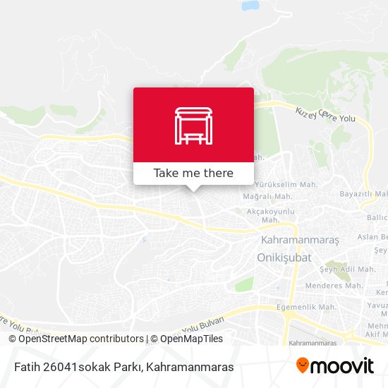 Fatih 26041sokak Parkı map