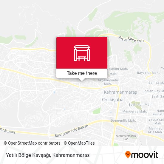 Yatılı Bölge Kavşağı map