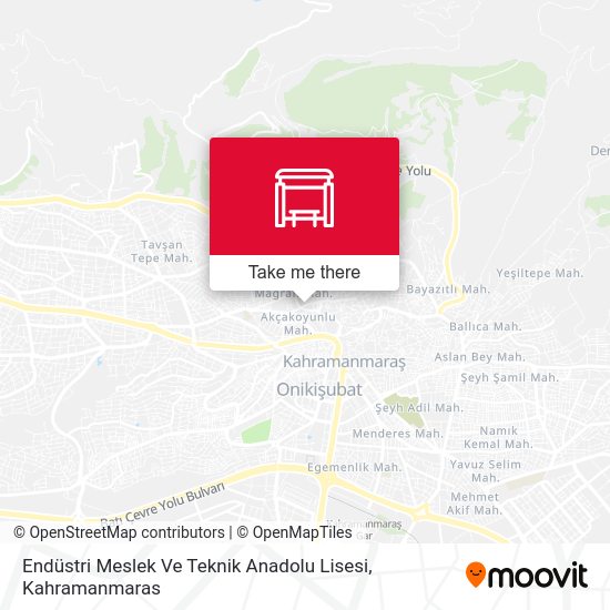 Endüstri Meslek Ve Teknik Anadolu Lisesi map