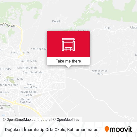 Doğukent İmamhatip Orta Okulu map
