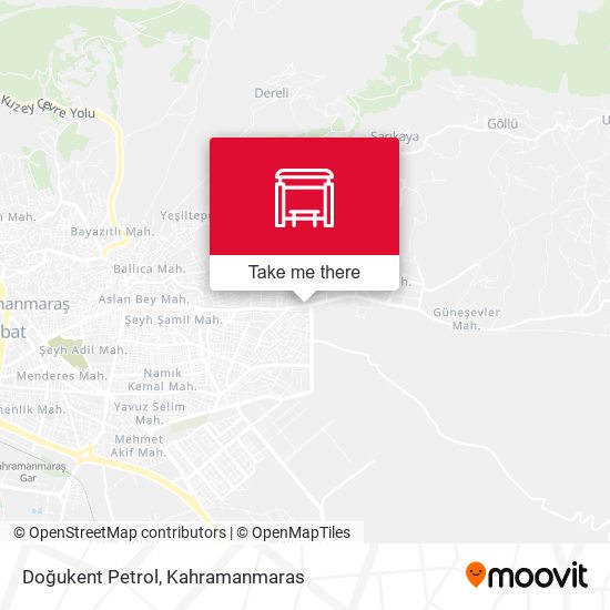 Doğukent Petrol map