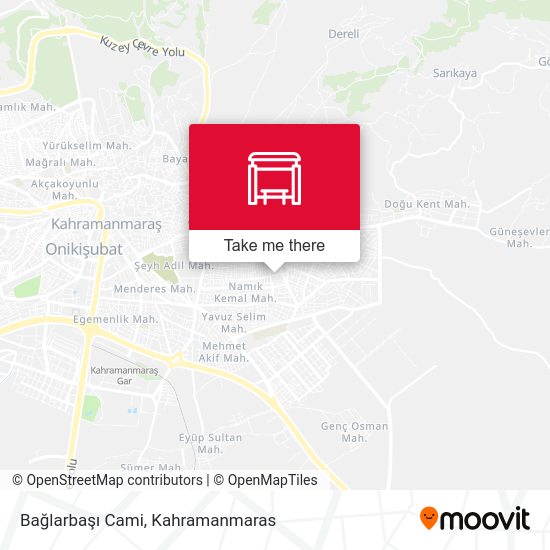 Bağlarbaşı Cami map