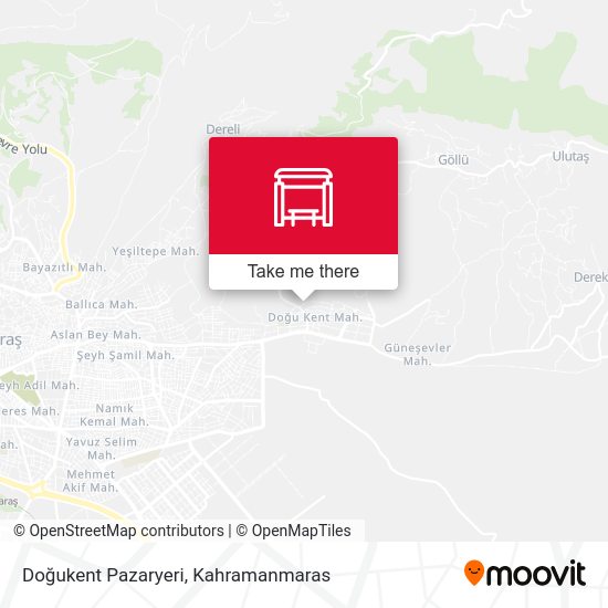 Doğukent Pazaryeri map