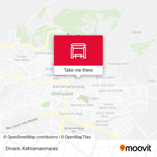 Divanlı map