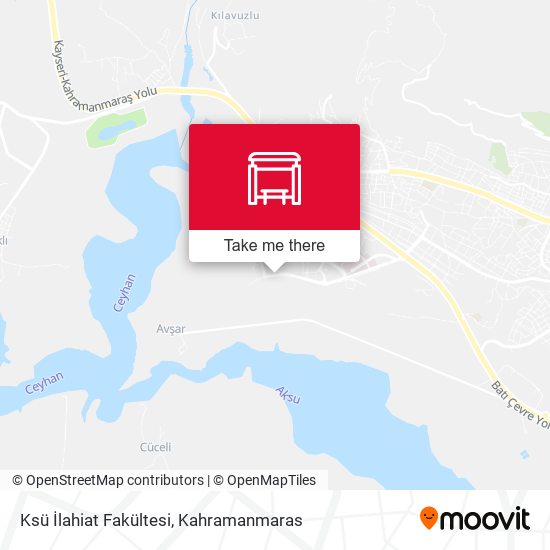 Ksü İlahiat Fakültesi map