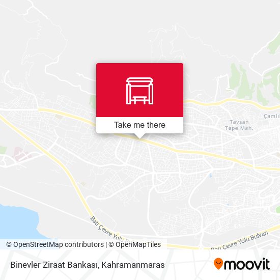 Binevler Ziraat Bankası map