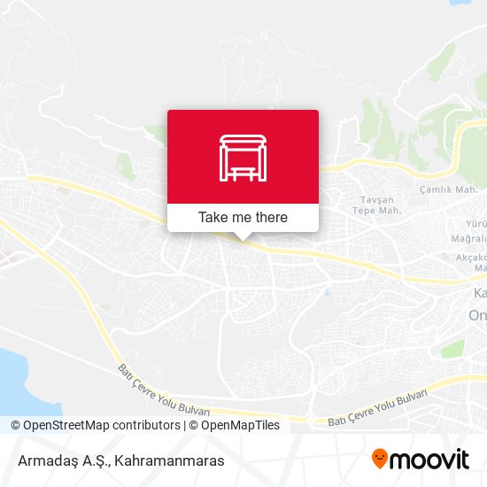 Armadaş A.Ş. map