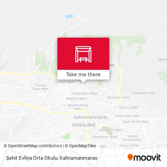 Şehit Evliya Orta Okulu map