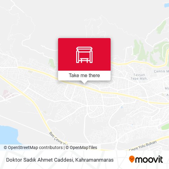 Doktor Sadık Ahmet Caddesi map