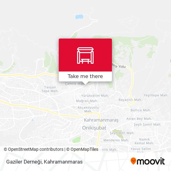 Gaziler Derneği map