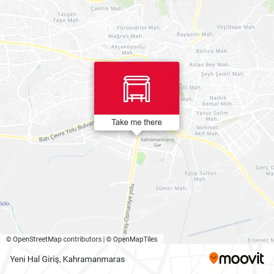 Yeni Hal Giriş map