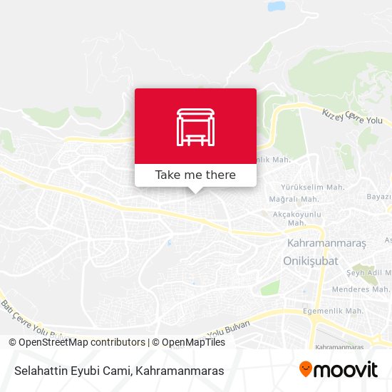 Selahattin Eyubi Cami map