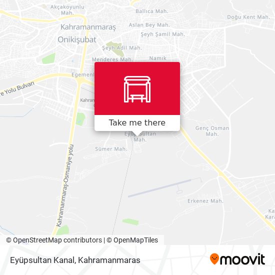 Eyüpsultan Kanal map
