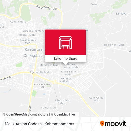 Malik Arslan Caddesi map