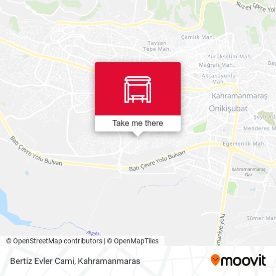 Bertiz Evler Cami map
