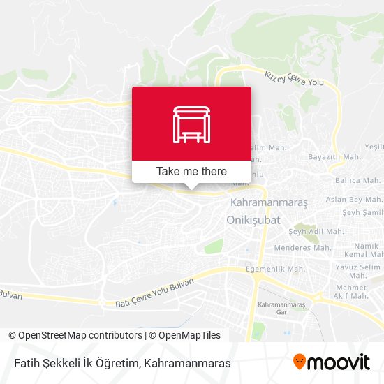 Fatih Şekkeli İk Öğretim map