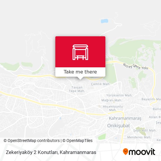 Zekeriyaköy 2 Konutları map