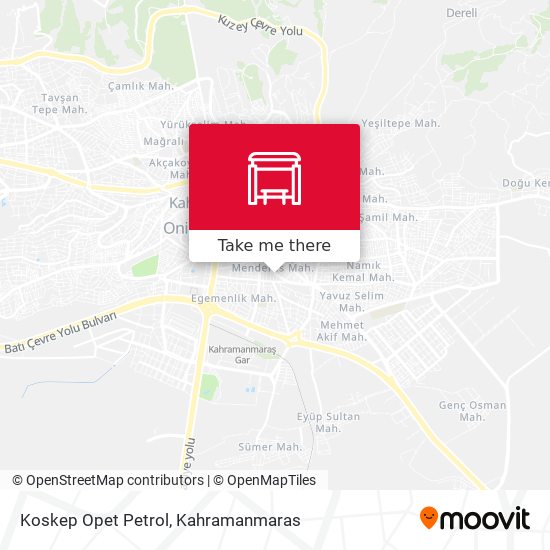 Koskep Opet Petrol map