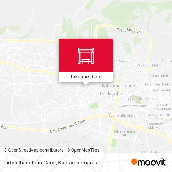 Abdulhamithan Cami map