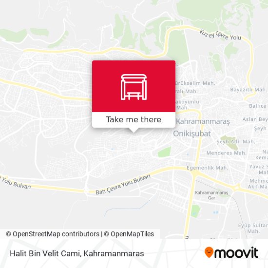 Halit Bin Velit Cami map