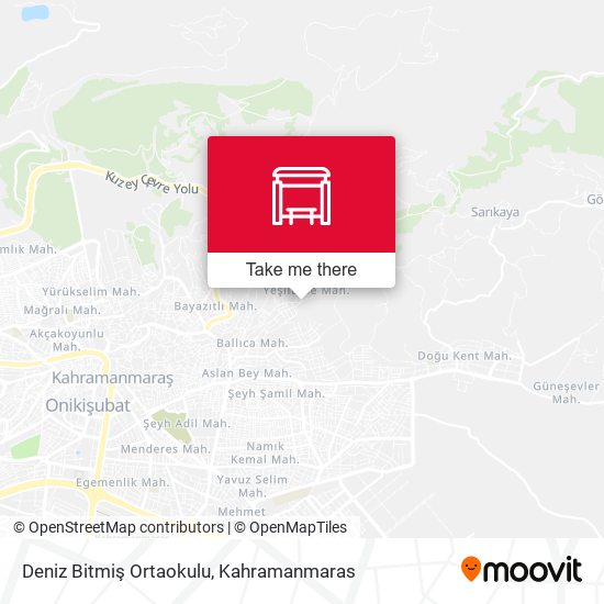 Deniz Bitmiş Ortaokulu map