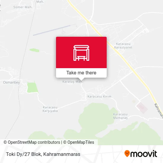 Toki Dy/27 Blok map