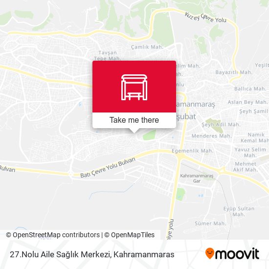 27.Nolu Aile Sağlık Merkezi map