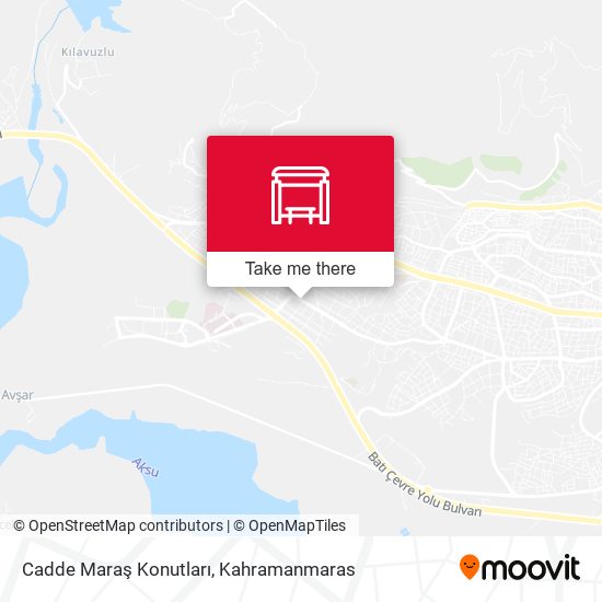 Cadde Maraş Konutları map
