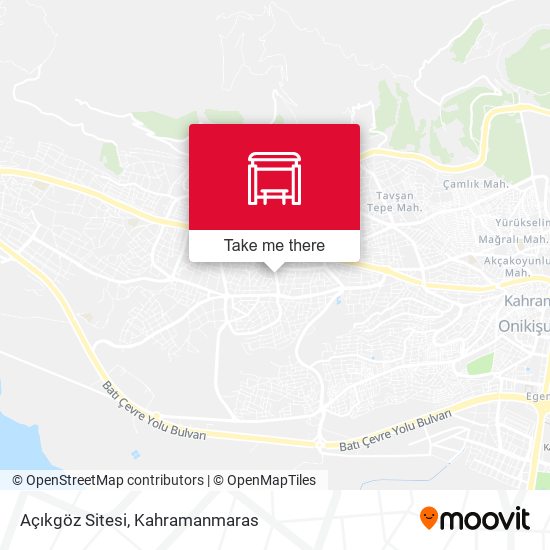 Açıkgöz Sitesi map
