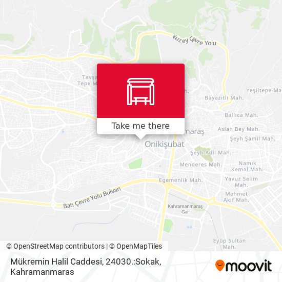 Mükremin Halil Caddesi, 24030.:Sokak map