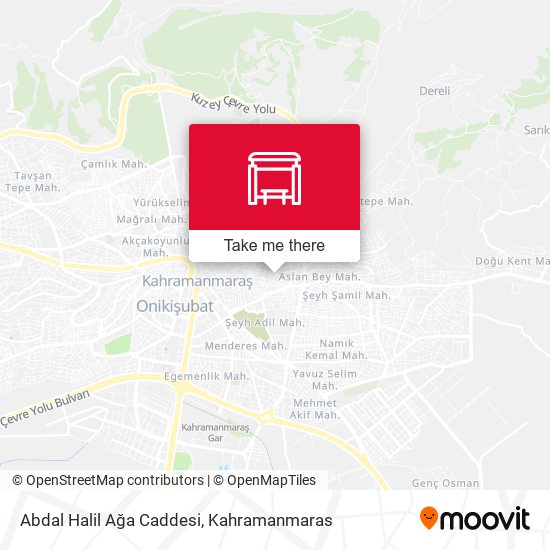 Abdal Halil Ağa Caddesi map