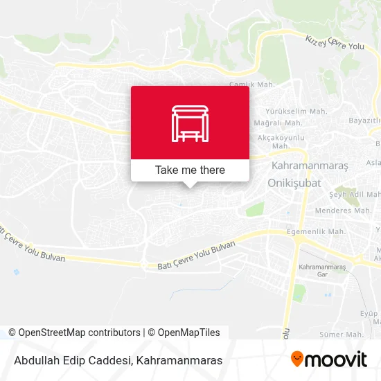 Abdullah Edip Caddesi map