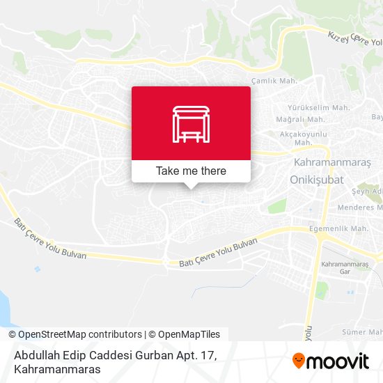 Abdullah Edip Caddesi Gurban Apt. 17 map
