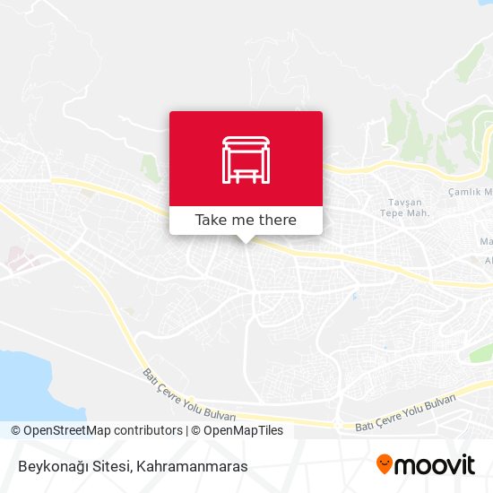 Beykonağı Sitesi map