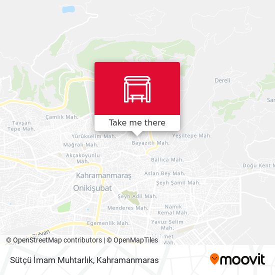 Sütçü İmam Muhtarlık map
