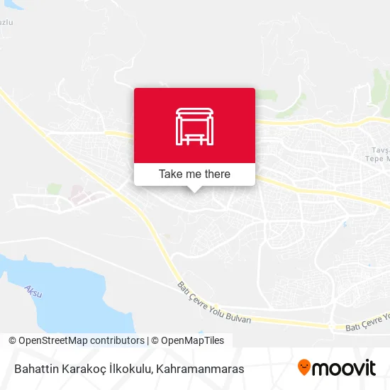 Bahattin Karakoç İlkokulu map