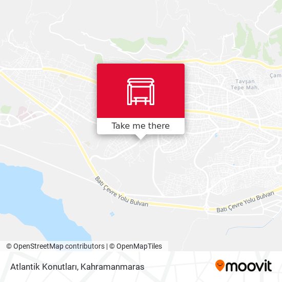 Atlantik Konutları map