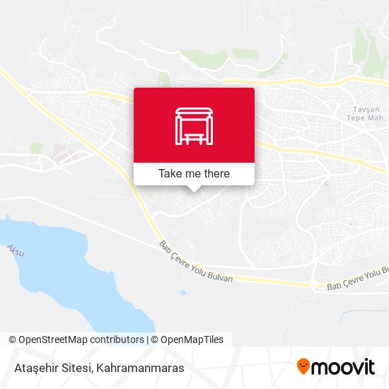 Ataşehir Sitesi map