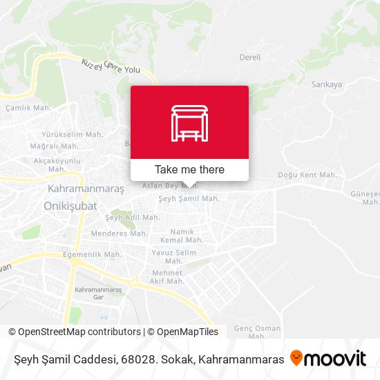 Şeyh Şamil Caddesi, 68028. Sokak map