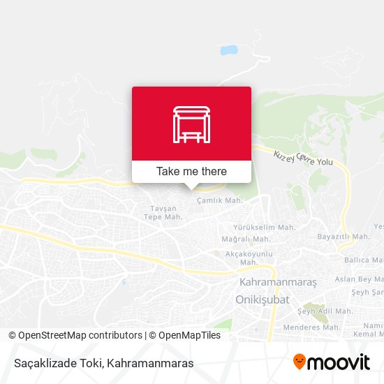 Saçaklizade Toki map