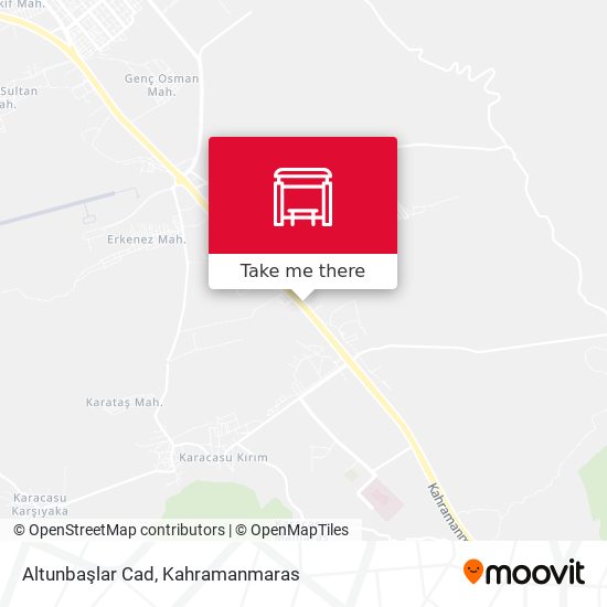 Altunbaşlar Cad map